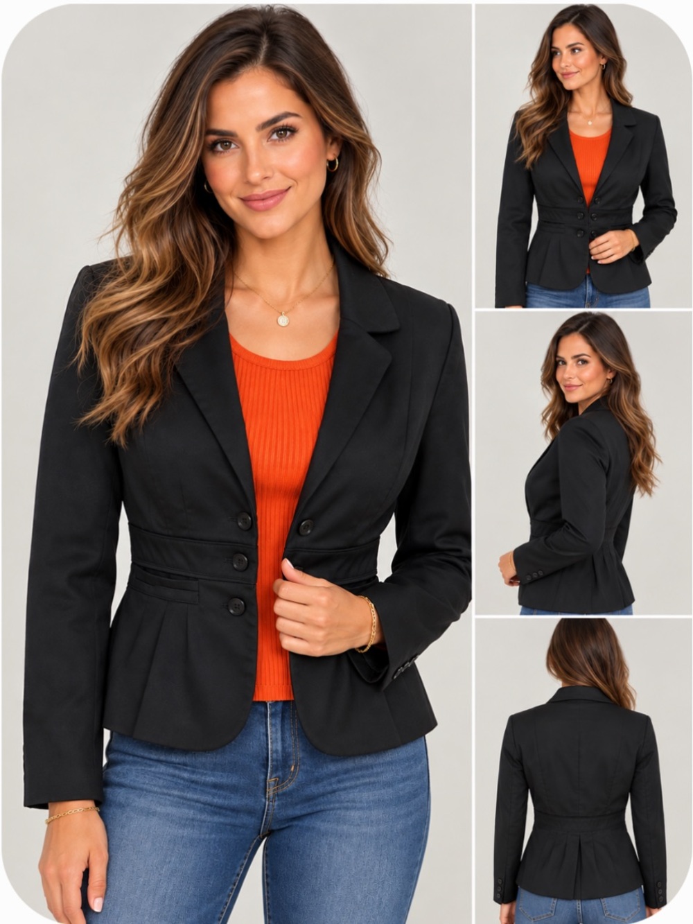 H&M Black Jacket NWOT